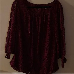 Roz & Ali beautiful shirt size 1x